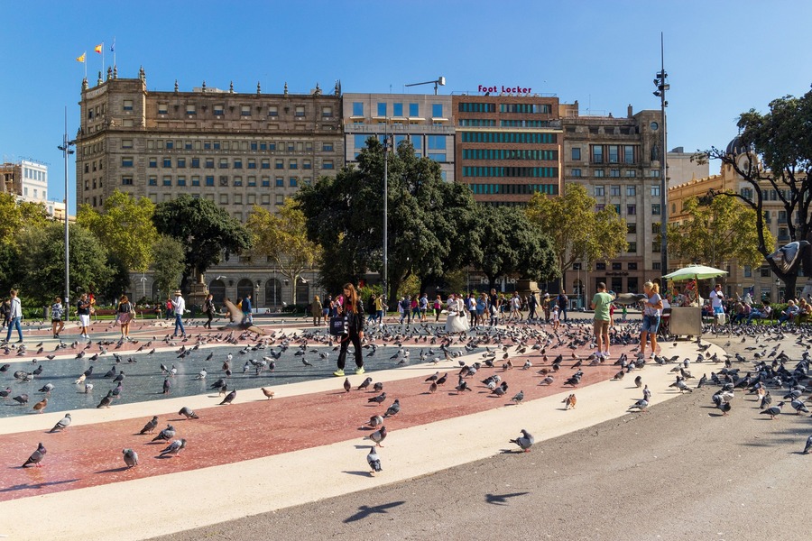 Piazza Cataluña