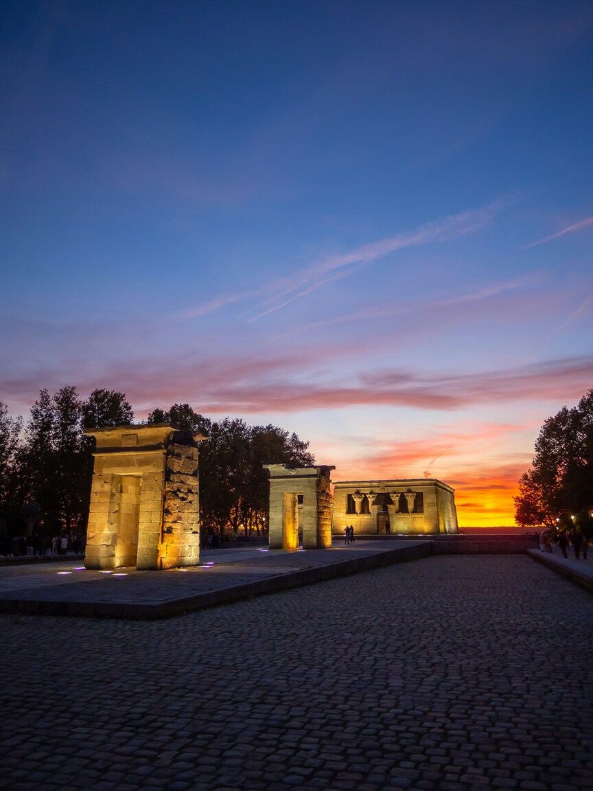 Templo de debod. Madrid